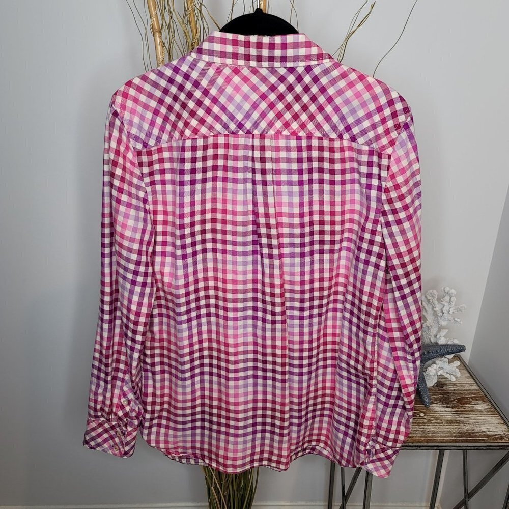 Talbots Button Down Womens Medium - image 2